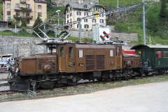 RhB (Rhätische Bahn), St. Mortiz, 10. July 2004